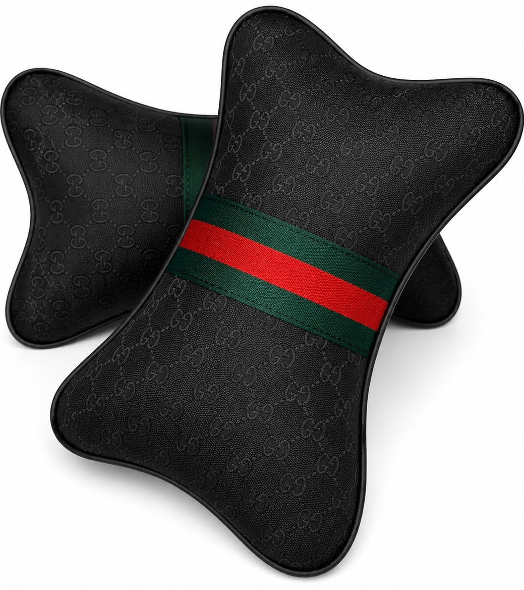 X2 Gucci Car Neck Pillows