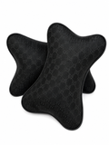 X2 Black Gucci Car Neck Pillows