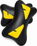 X2 Yellow Devil Eye FENDl Car Neck Designer Pillows