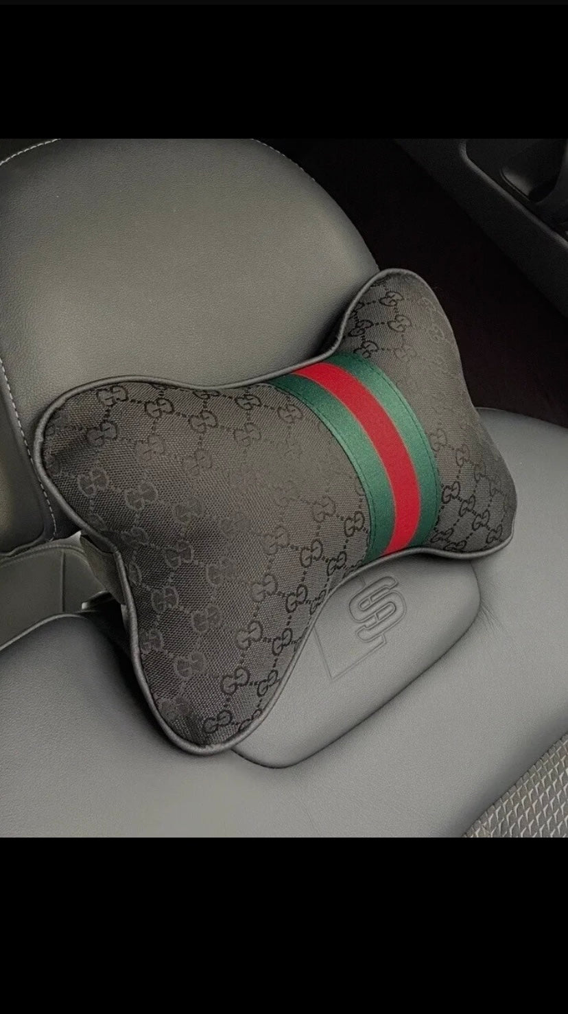X2 Gucci Car Neck Pillows