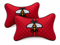 X2 Red Gucci Car Neck Pillows